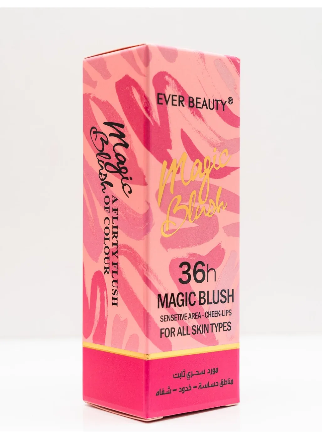 بلاشر Magic للخدود والشفايف من Ever Beauty - 36 ساعة - 40 مل