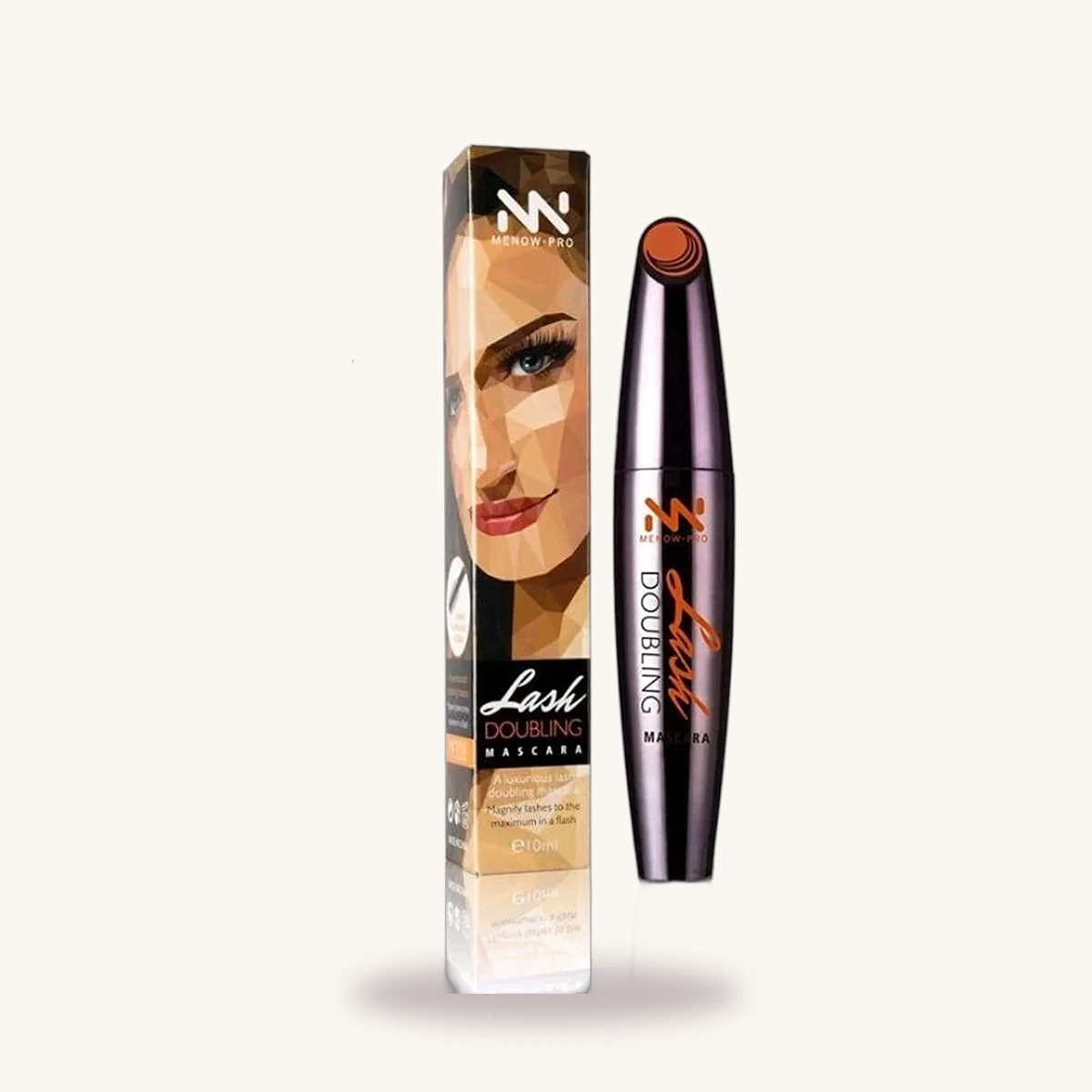 ماسكارا Lash Doubling من Menow - أسود