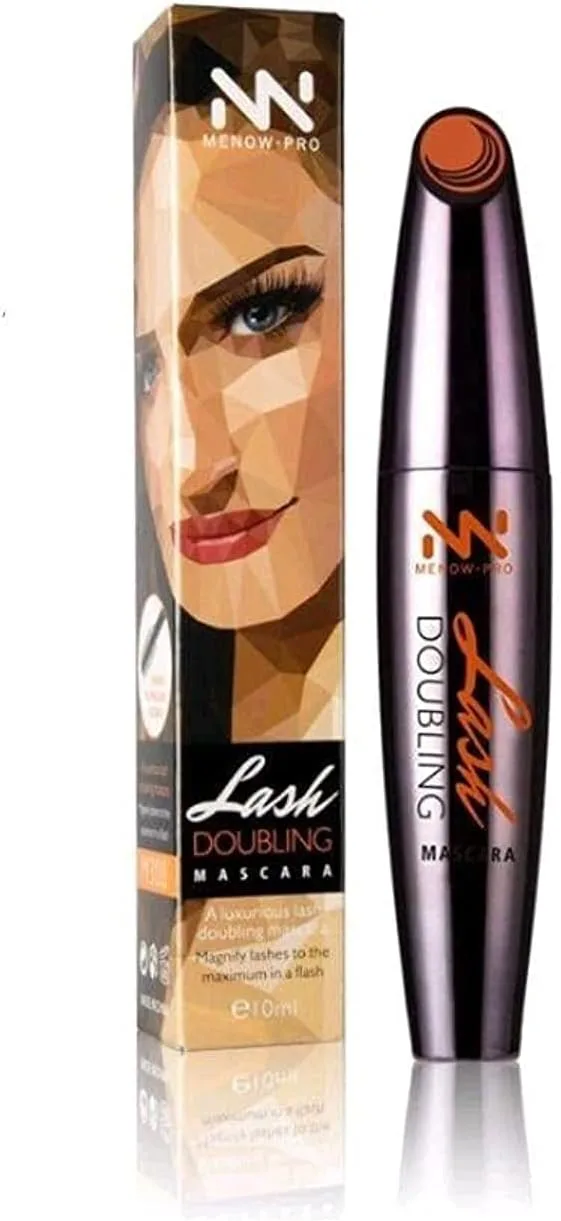 Menow Lash Doubling Mascara, Black