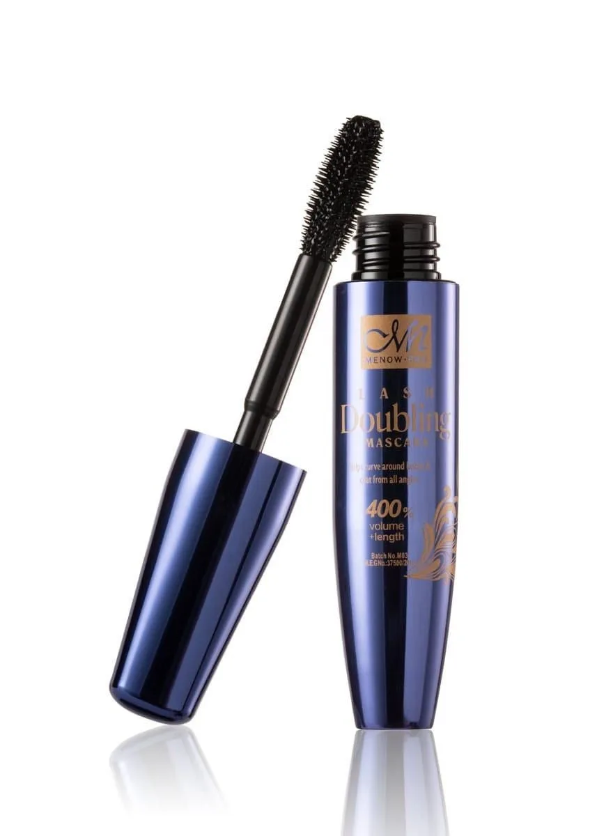 Menow Pro Lash Doubling Mascara 400% Volume + Length, 8ml