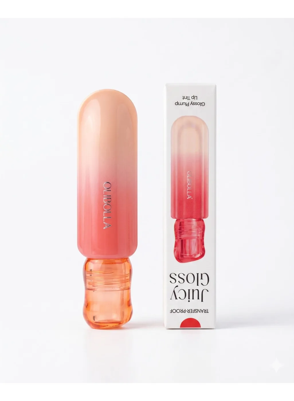 OLIBOLLA Juicy Gloss Plump Lip Tint, Transfer-Proof 3.5g