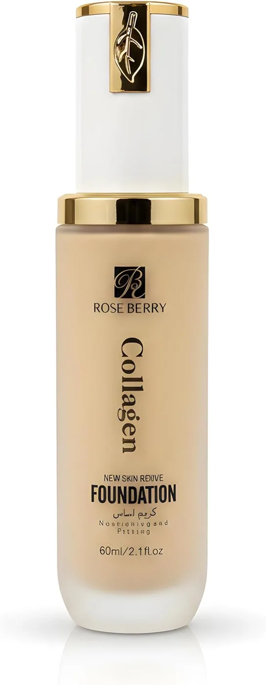 Rose Berry Collagen Foundation New Skin Revive, 60ml
