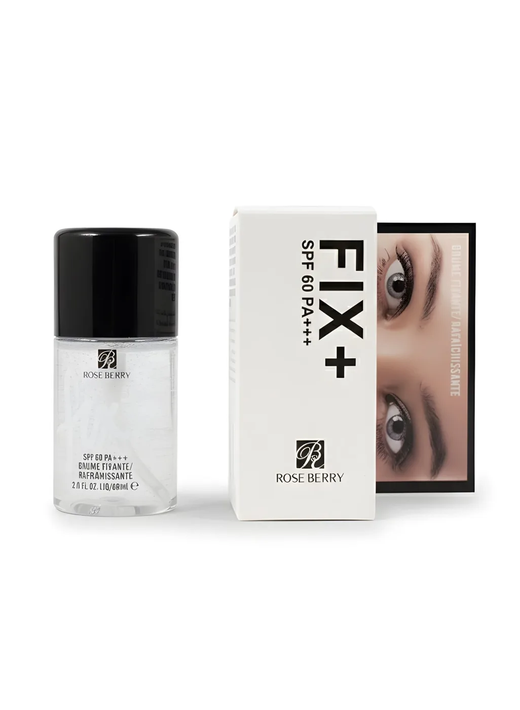 Rose Berry FIX+ Makeup Setting Spray with SPF 60 PA+++, 60ml