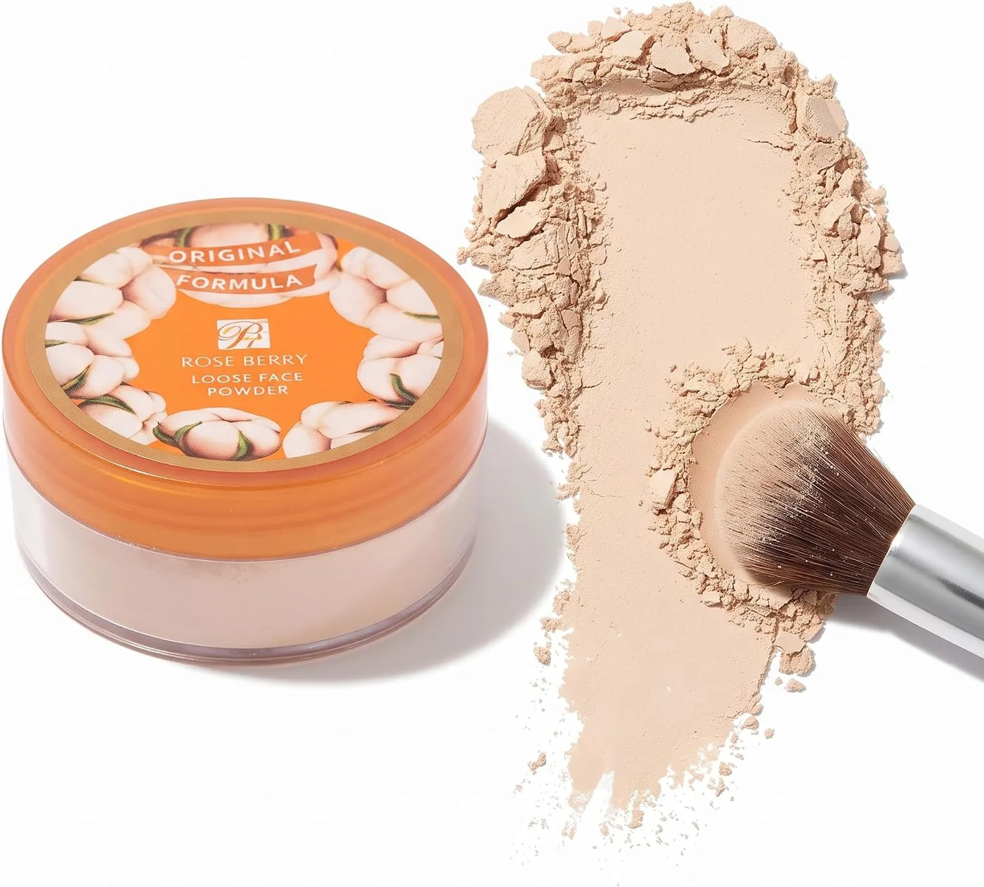 Rose Berry Loose Face Powder, Original Formula