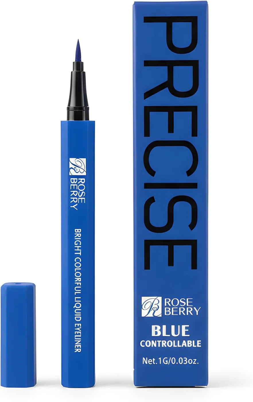 Rose Berry Precise Liquid Eyeliner, Blue 1g