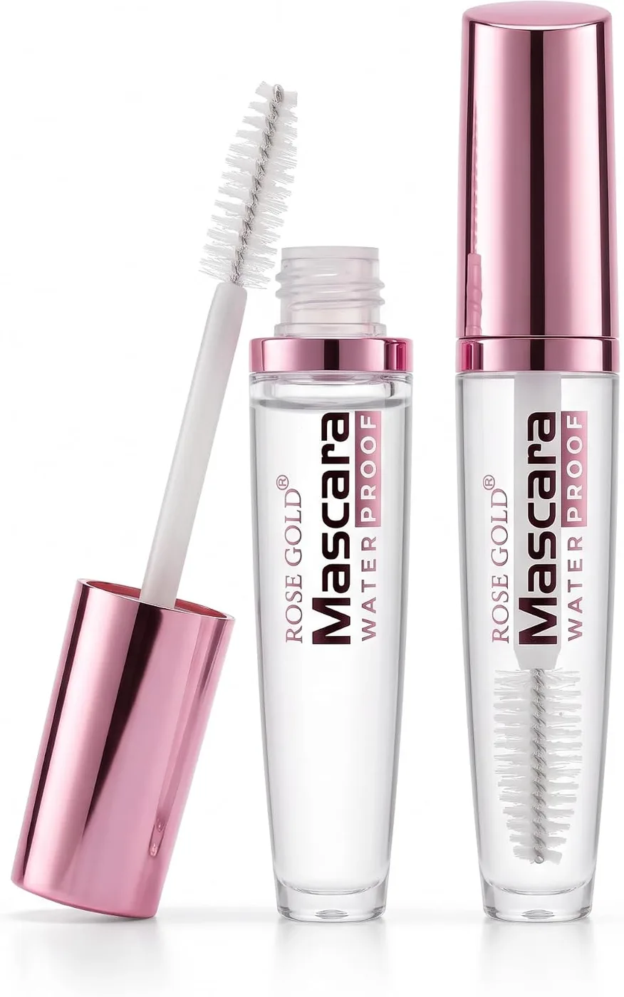 Rose Gold Waterproof Clear Gel Mascara, 13ml
